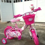 จักรยานเด็กสีชมพู
