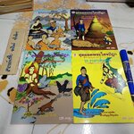 นิทานพุทธชาดกสอนใจ (4 เล่มครบชุด) เรียบเรียงโดย เตชินี ชวลิตนิธิผลลาภ สำนักพิมพ์เสริมปัญญา