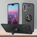 Case Huawei P20 Pro #เคสฝาหลัง TPU Finger Ring Kickstand (แผ่นโลหะแม่เหล็ก)