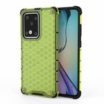 เคส Samsung Galaxy Note 20 Ultra / Note 20 Ultra 5G #เคสฝาหลังกันกระแทก Honeycomb Shock Absorber TPU + PC + Silicone Hybrid