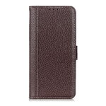 Case Xiaomi 11T / 11T Pro #เคสฝาพับหนังแยกผิวลิ้นจี่ แถบปิดแม่เหล็ก