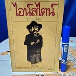 ไอน์สไตน์ฉบับการ์ตูน (Einstein For Beginners) ผลงานของ โจเซฟ ชวร์าซ วาดภาพโดย ไมเคิล แมคกินเนส