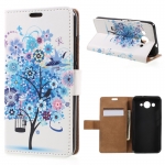 เคส Huawei Y3 (2017) #เคสรูปกระเป๋าสตางค์พิมพ์ลายแบบฝาพับ สวยงามทันสมัย