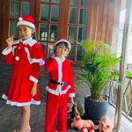 ชุดเด็กซานต้า ซานตี้