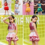 ชุดกระโปรงเด็กหญิง งานเต้นปักเลื่อม