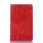 เคส Samsung Galaxy Tab A 8.0 (2019) T290 / T295 #เคสฝาพับแบบกระเป๋าสตางค์ลายผิวหนังจระเข้ Crocodile Texture