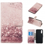 เคส Samsung Galaxy A50 / A50s / A30s #เคสฝาพับพิมพ์ลายหนัง PU แบบกระเป๋าสตางค์