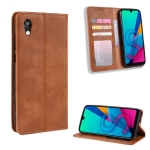 เคส Huawei Y5 (2019) #เคสฝาพับปกหนังสไตล์วินเทจดูดซับอัตโนมัติแบบกระเป๋าสตางค์