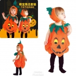 ชุดเด็ก halloween ฟักทอง