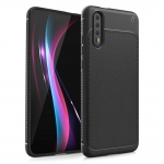 Case Huawei P20 Pro IVSO Gentry Series #เคสฝาหลัง TPU ลายผิวเคลือบหนัง PU - สีดำ พร้อมส่ง