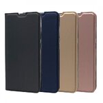 Case iPhone 11 Pro #เคสแบบฝาพับหนัง PU Magnetic Adsorption Stand Leather Card Holder