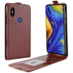Case Xiaomi Mi Mix 3 #เคสฝาพับแนวตั้งหนัง PU ผิวหนังม้า Crazy Horse Skin Leather