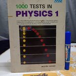 1000 TESTS IN PHYSICS 1 เขียนโดย ผศ.มานัส มงคลสุข สนพ.แม็ค