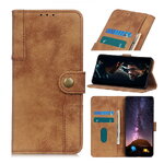 Case Xiaomi Mi 10T Pro#เคสฝาพับหนัง PU สไตล์ Vintage คุณภาพดี