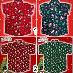 เสื้อเชิ้ตเด็ก3ถึง14ปี คริสต์มาส