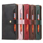 เคส Xiaomi Mi 10T #เคสฝาพับหนัง PU สไตล์กระเป๋าสตางค์พร้อมช่องใส่การ์ด Multi-Card Slots Wallet Casing PU Leather Case Magnetic Buckle Book Flip Cover