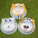 ชามเมลามีนหน้าแมว