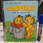 Garfield and the Space Cat , A Little Golden Book