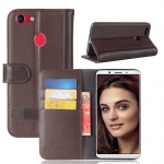 เคส Oppo F5 #เคสสไตล์กระเป๋าสตางค์รูปแบบหนังแท้แยกมีช่องเสียบบัตรเคสคุณภาพดี ราคาเบาๆสบายกระเป๋า