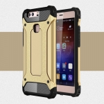 เคส Huawei P9 Plus #เคสฝาหลังกันกระแทก Armor Case Plastic + TPU - สีแชมเปญทอง / สินค้าพร้อมส่ง