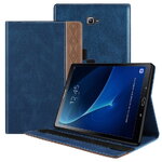 เคส Samsung Galaxy Tab A 10.1 (2016) T580 T585 #เคสแบบฝาพับหนัง PU มีช่องใส่บัตรสีทูโทน