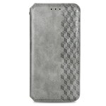 เคส Redmi Note 12 5G #เคสฝาพับแบบกระเป๋าสตางค์ Magnetic Flip Wallet Bracket Leather Lattice TPU Phone Case