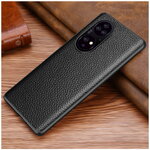 เคส Huawei P50 #เคสฝาหลังหนังแท้ผิวลิ้นจี่ Luxury genuine leather case