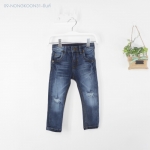 กางเกงยีนส์เท่ห์เซอร์ สำหรับเด็ก 1 ถึง 6 ปี