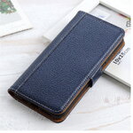 Case Redmi Note 11 / Redmi Note 11S #เคสฝาพับหนังแยกผิวลิ้นจี่ แถบปิดแม่เหล็ก