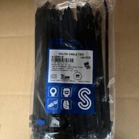 10"BLACK 250X7.6มม 100PCS/PACK