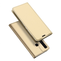 Case Samsung Galaxy A9 (2018) #เคสฝาพับ DUX DUCIS Skin Pro Series คุณภาพดี สีทอง