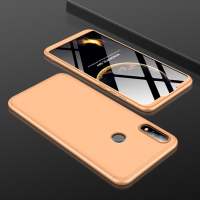 เคส Asus Zenfone Max Pro (M2) ZB631KL #เคสฝาหลังพลาสติกแข็ง GKK Detachable All-wrapped Matte แยกชิ้นได้ สีทอง