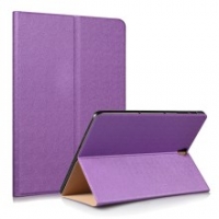 Case Samsung GalaxyTabS3 9.7นิ้ว-inch #เคสพื้นผิวคล้ายทราย Auto-wake / sleep ฟังก์ชั่นปลุกอัตโนมัติ สีม่วง