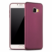 เคส Samsung Galaxy C5 X-LEVEL Guardian ซีรี่ส์ #เคสฝาหลัง TPU นิ่ม คุณภาพดีราคาถูก สีไวน์แดง