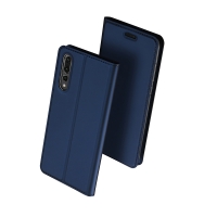 Case Huawei P20 Pro #เคสฝาพับ DUX DUCIS Skin Pro Series คุณภาพดี สีน้ำเงิน