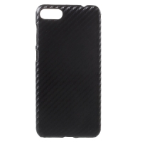 เคส Zenfone 4 Max ZC520KL #เคสฝาหลัง Leather Coated PC Protective Phone Case สวยงามทันสมัยลาย คาร์บอนไฟเบอร์ ดำ