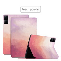 Case Redmi Pad 10.61" 2022 #เคสฝาพับหนัง PU ลายดอกไม้ Smart Case Flower Automatic Sleep High Quality Peach powder