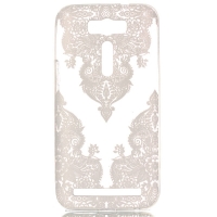 เคส Asus Zenfone 2 Laser ZE500KG ZE500KL #เคสใส TPU บาง ลาย Totem Pattern