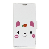 Case Moto E5 Plus #เคสฝาพับรูปแบบกระเป๋าสตางค์หนัง PU มีช่องเสียบบัตร ลาย Cartoon Pattern