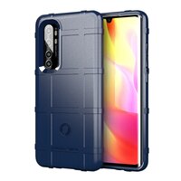 Case Xiaomi Mi Note 10 Lite #เคสฝาหลัง Rugged Shield Series Soft Silicone Shock Absorption Matte กันกระแทก สีน้ำเงิน