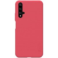 Case Huawei Nova 5T #เคสฝาหลัง NILLKIN แท้รุ่น Super Frosted Shield สีแดง