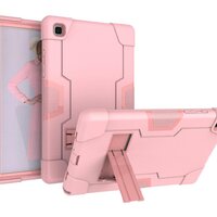 Case Samsung Galaxy Tab A7 10.4นิ้ว 2020 (T500,T505,T507) #เคสฝาหลังไฮบริด Shock Proof Tablet Hybrid Cover Kickstand สี Pink