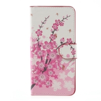 Case Lenovo K8 #เคสสไตล์กระเป๋าสตางค์พิมพ์ลาย หนังPUลาย Plum Blossom