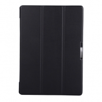 เคส Lenovo Tab 3 10 #เคสแบบ 3 พับ Tri-fold Stand Protective Leather Shell Case เคสสวยงามราคาถูก สีดำ