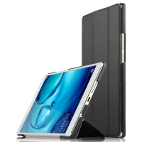 เคส Huawei MediaPad M3 8.4นิ้ว #เคสฝาพับTri-fold Stand Smart Leather Shell Accessory สีดำ
