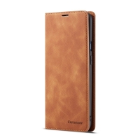 Case Samsung Galaxy Note 9 #เคสแบบฝาพับ FORWENW Leather Wallet Case สีน้ำตาล
