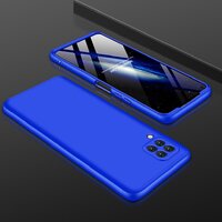 Case Huawei nova 7i #เคสฝาหลังพลาสติกแข็ง GKK Detachable All-wrapped Matte แยกชิ้นได้ สีฟ้า