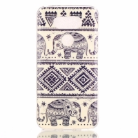 ลาย Elephant and Geometric Pattern