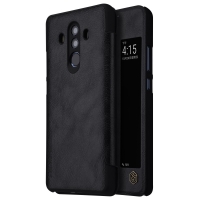 เคส Mate 10 Pro #เคสฝาพับ NILLKIN แท้รุ่น Qin Series View Window คุณภาพดี ราคาเบาๆ สีดำ