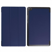 เคส Lenovo Tab3 8.นิ้ว #เคสแบบ 3 พับสีสันสดใสพับวางตั้งได้สีสันสวยงามราคาถูก สีน้ำเงิน